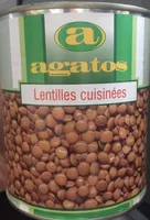 lentilles cuisinées