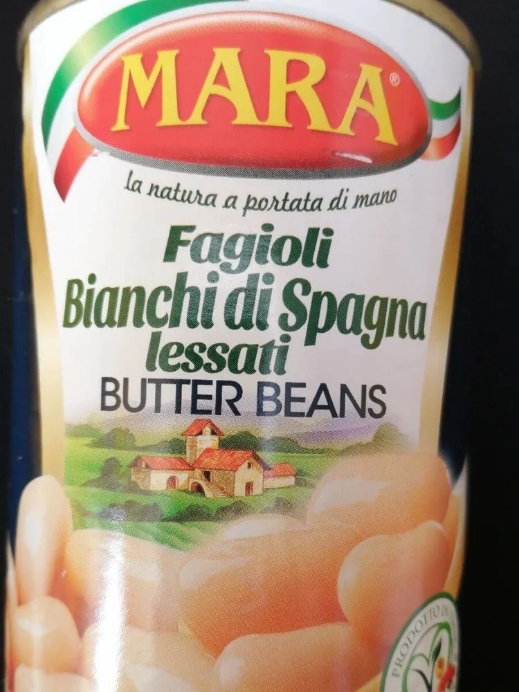 Fagioli bianchi di Spagna lessati