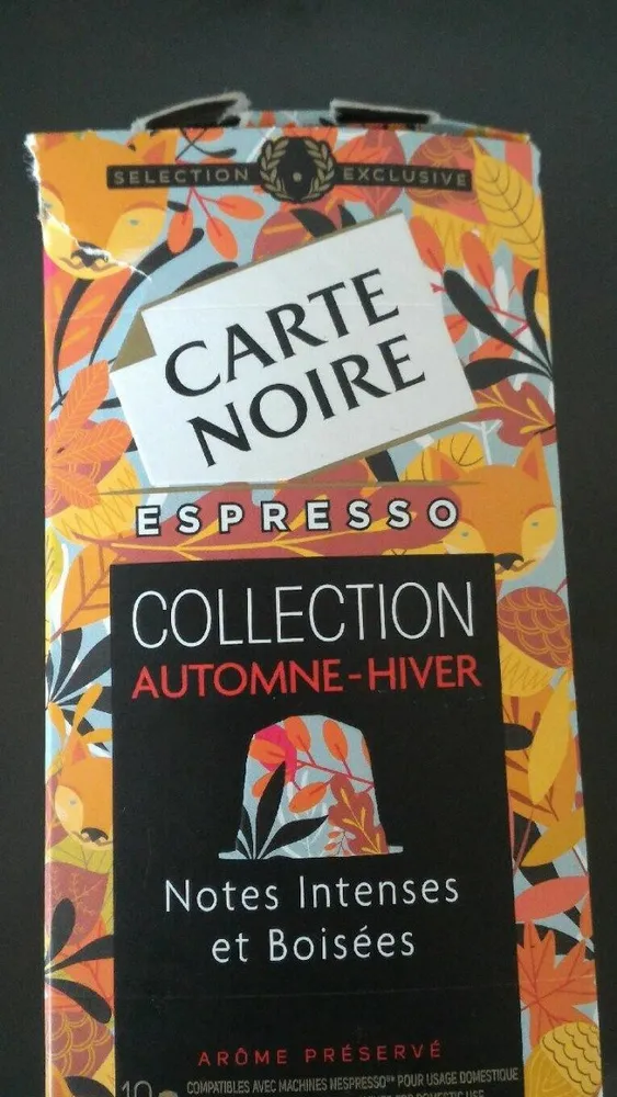 Café dosette collection automne hiver