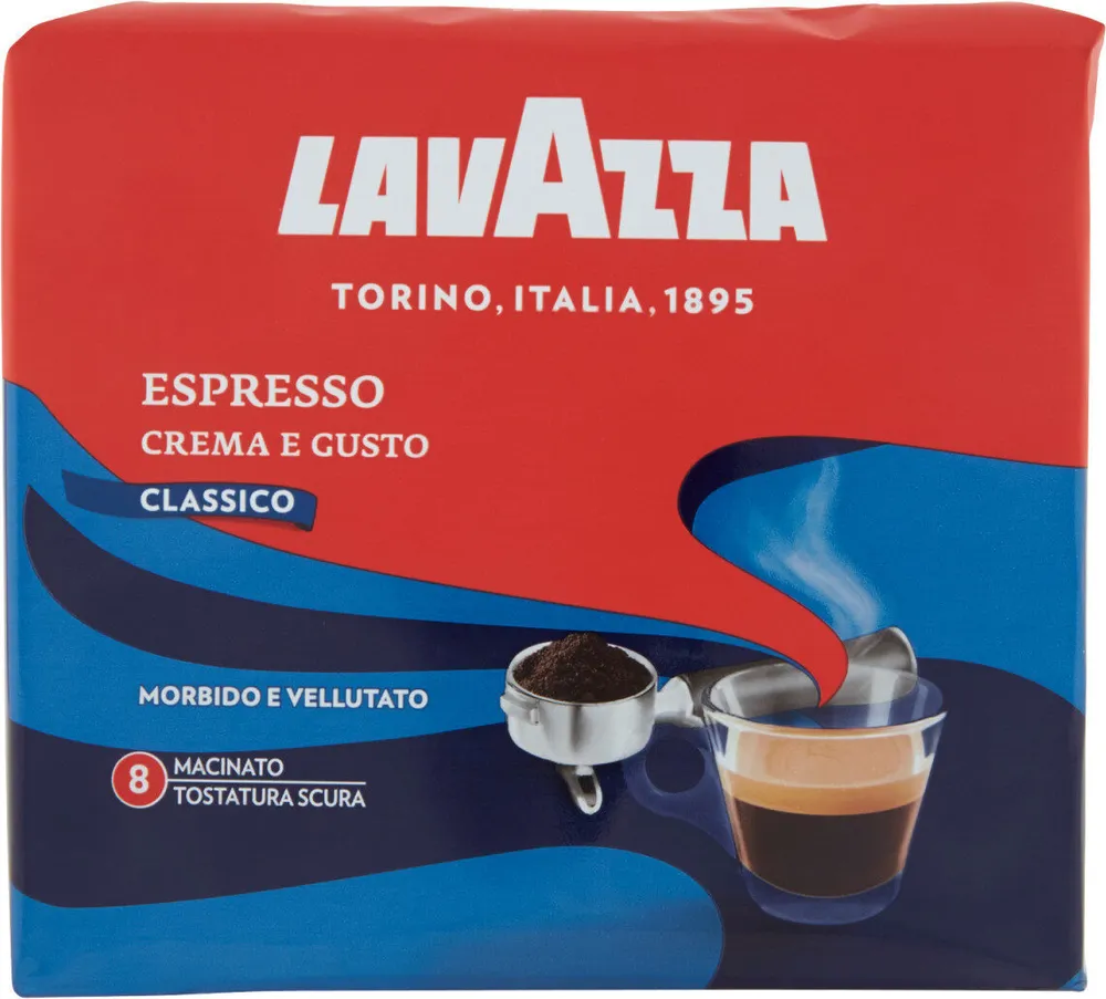Crema e gusto classico espresso caffè macinato