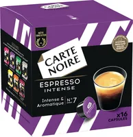 Café en capsule individuelle.