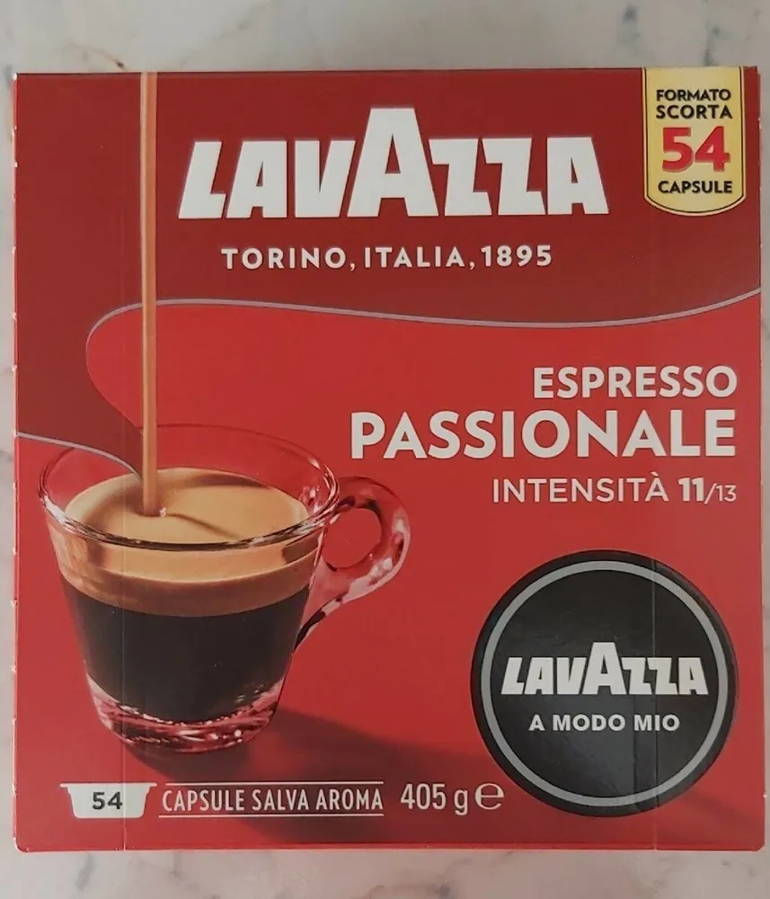 Espresso passionale. Intensità 11/13