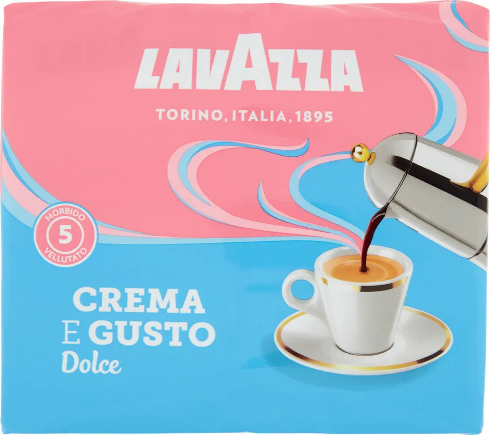 Crema e gusto dolce caffè macinato