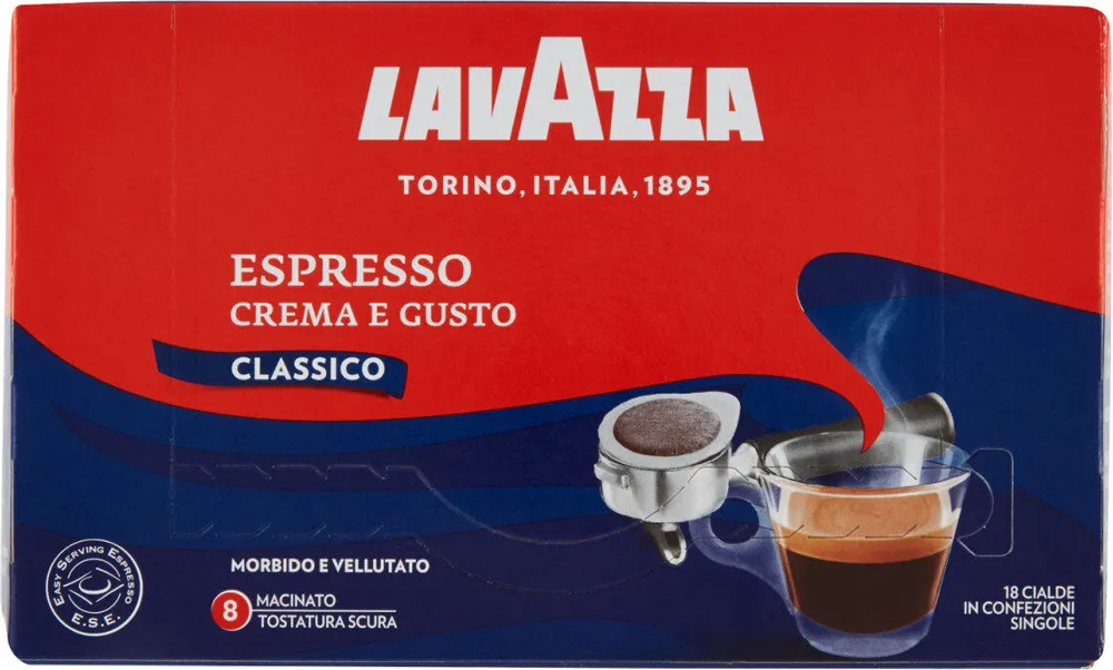 Crema e gusto classico espresso caffè macinato cialde ese