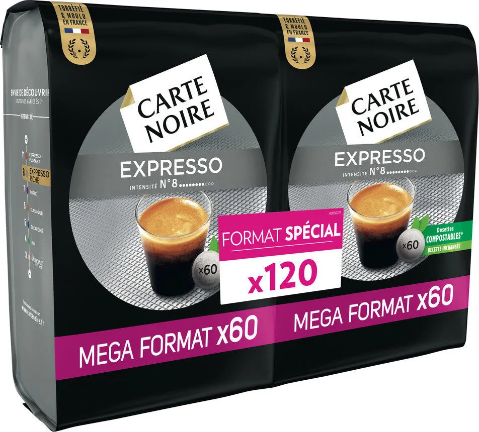 Café en dosette souple.