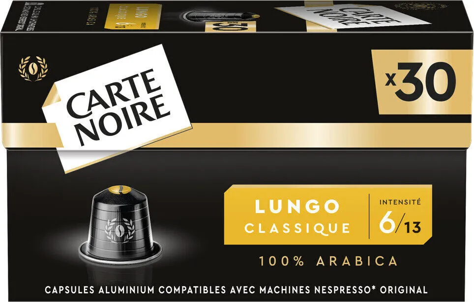 Café 100% arabica en capsule.