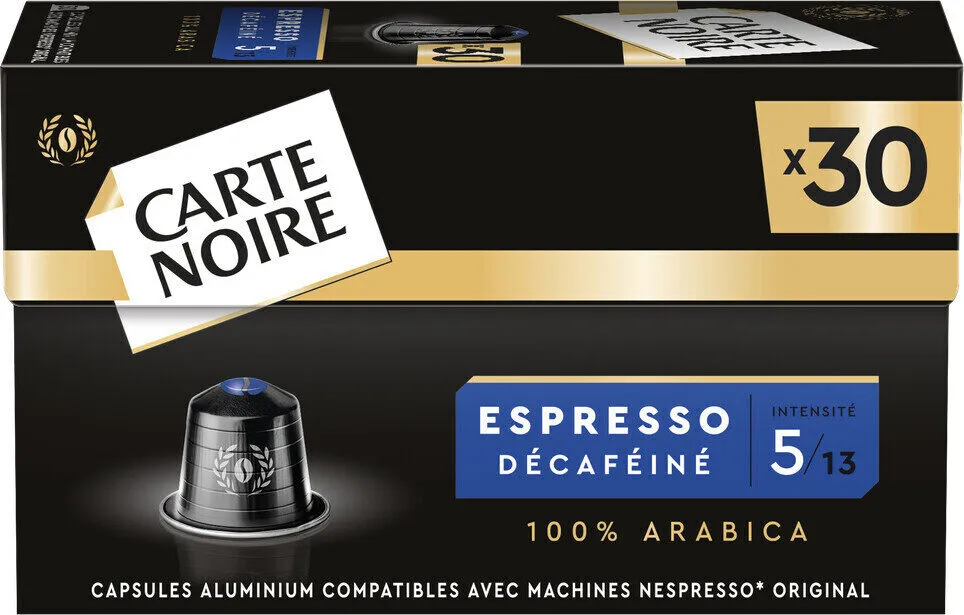 Café en capsule 100% arabica deca