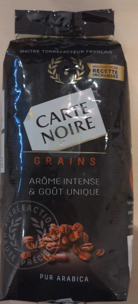 Pur arabica grains