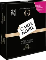 Paquets café moulu 100% arabica 2 x 250 g