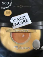 Carte Noire Dosettes de café moulu Classic le sachet de 48