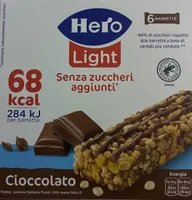 Barrette Hero Light al Cioccolato