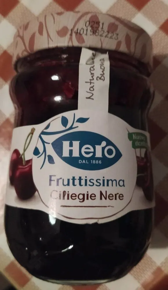 Marmellata Ciliege Nere