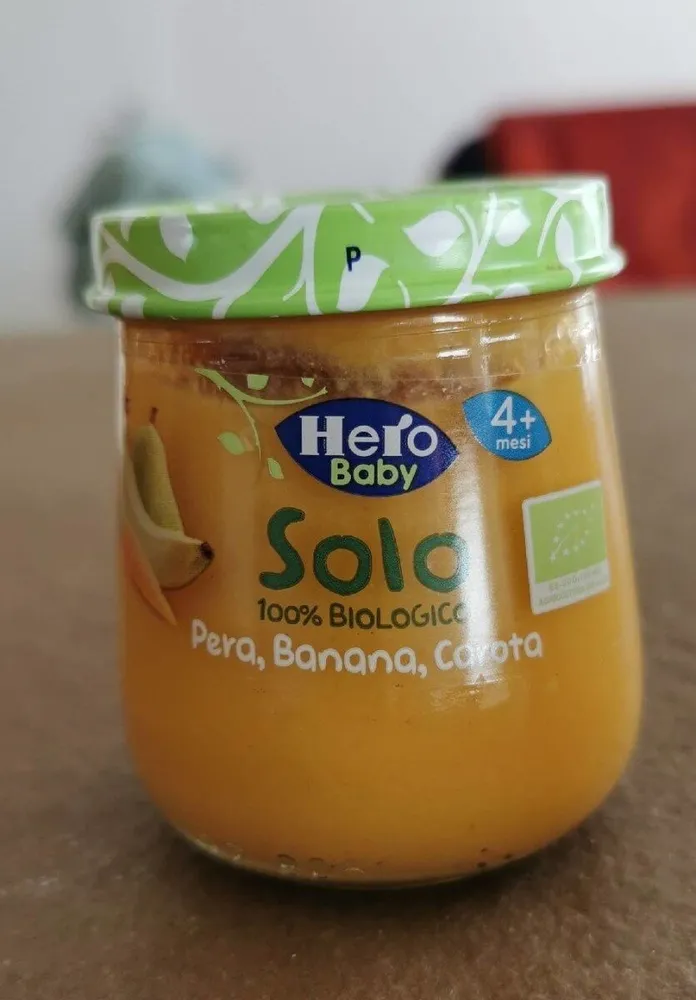 Solo Hero pera banana e carote