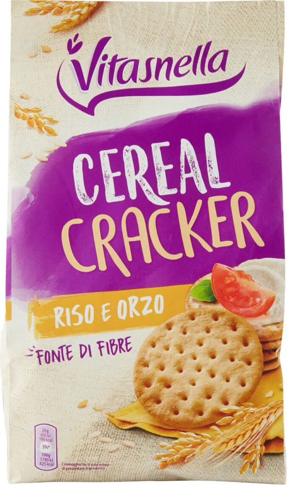 Cracker riso e orzo