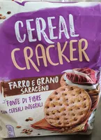 Cereal cracker farro e grano saraceno