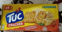 TUC CRACKER CON POMODORO E GRANA PADANO