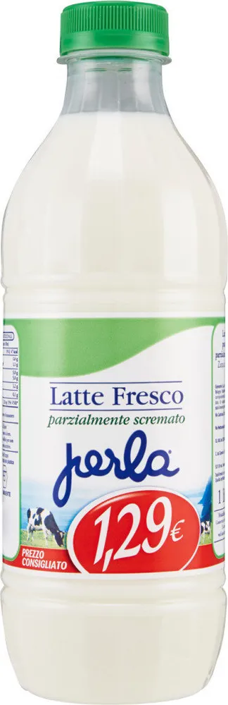 Latte fresco parzialmente scremato litro