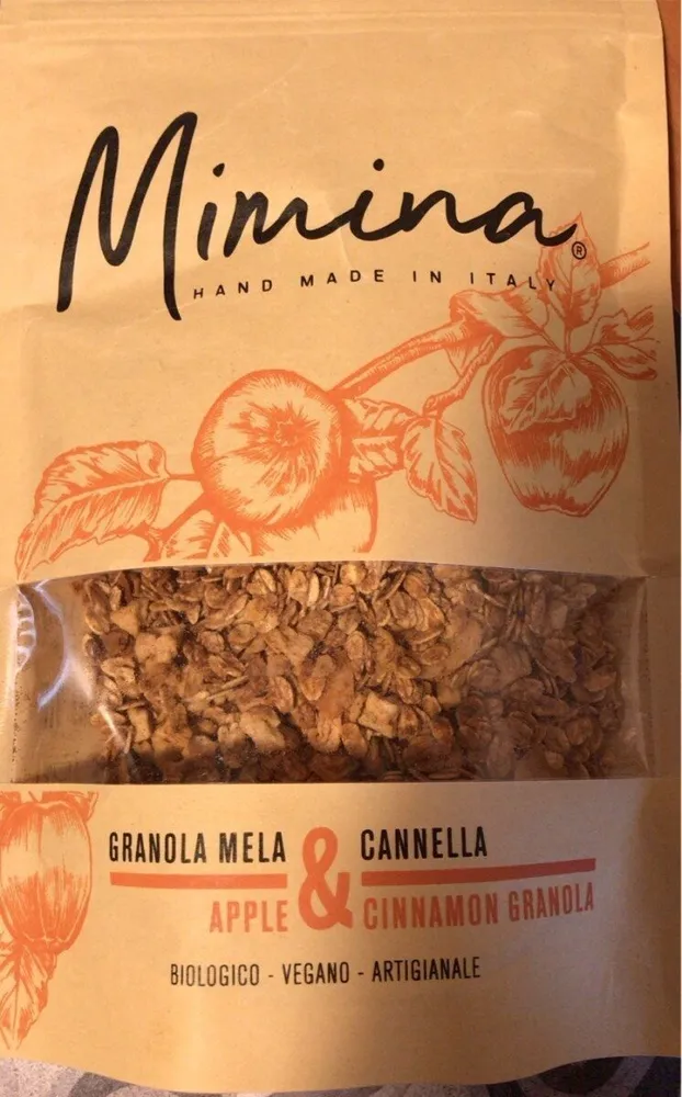 Granola mela e cannella