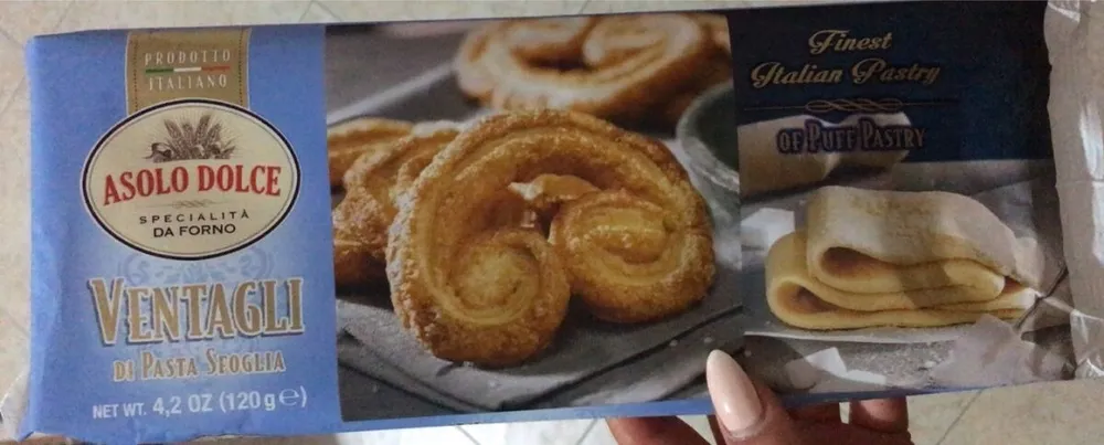 Ventagli di pasta sfoglia