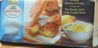 Puff Pastries with Lemon Flavor Cream