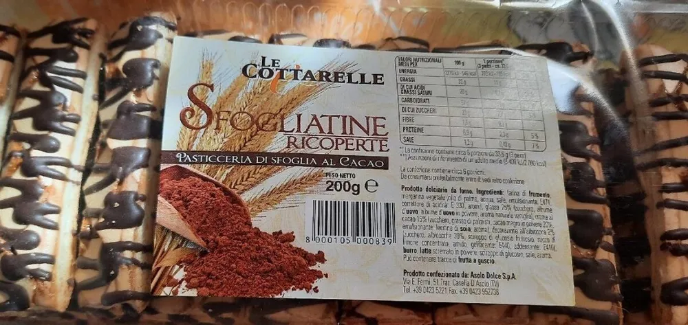 Sfogliatine ricoperte