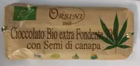 Cioccolato Bio Semi di Canapa extra Fondente 70%