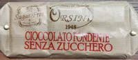 Cioccolato fondente senza zucchero