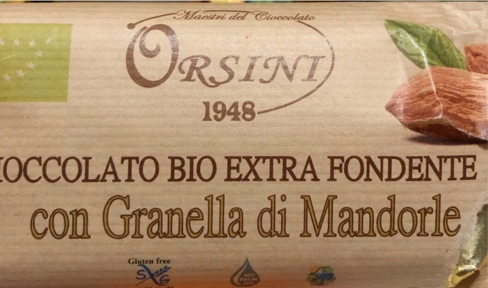 Cioccolato Bio Extra Fondente