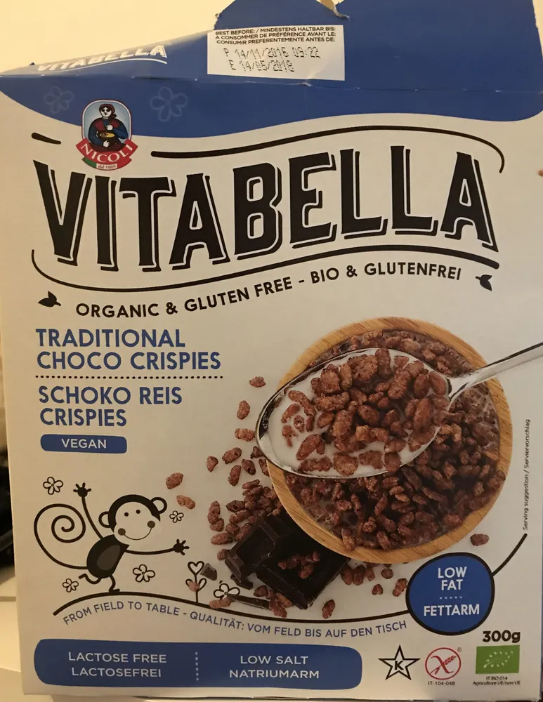 Vitabella - Traditional Choco Crispies