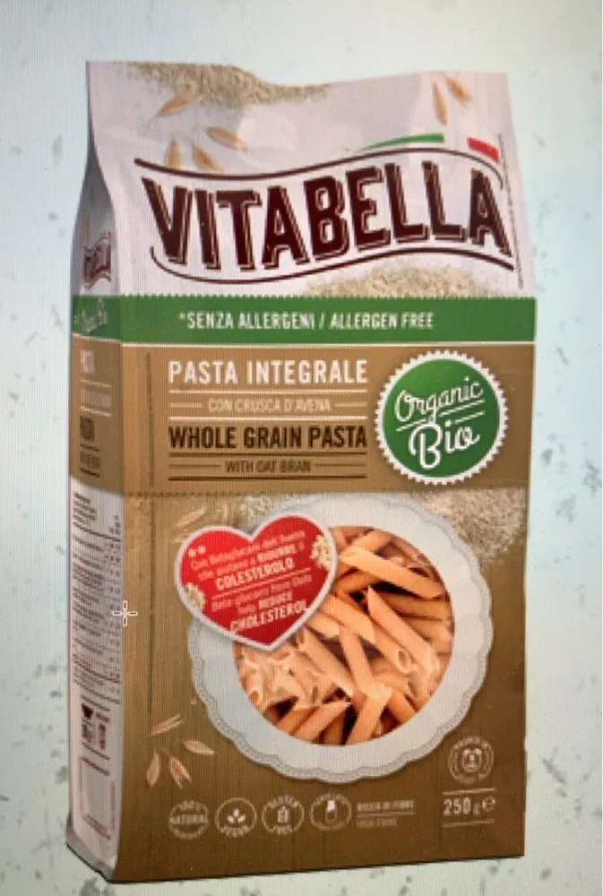Penne integrali con crusca d’avena