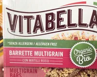 Barrette multigrain con mirtilli rossi bio
