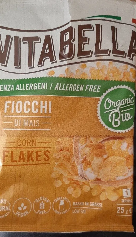 fiocchi di mais organic bio