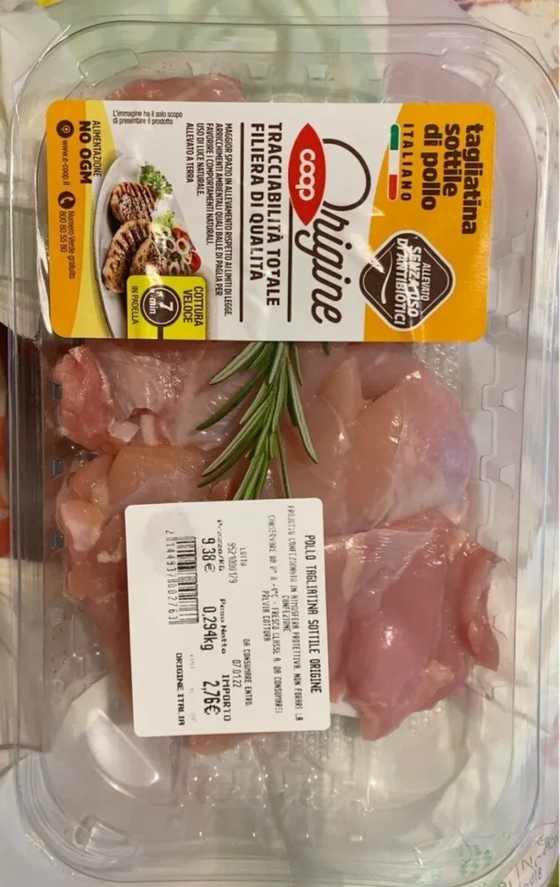 Tagliatina sottile di pollo