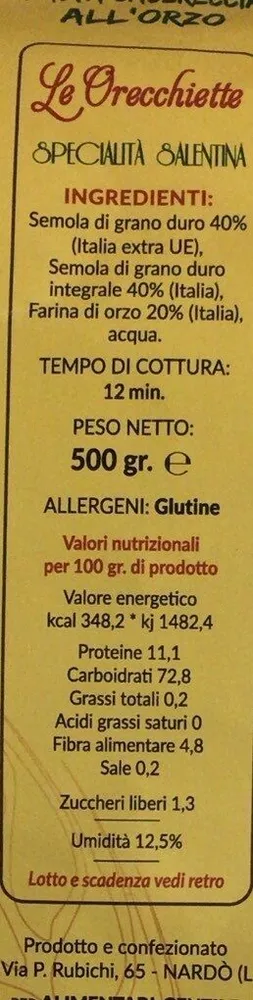 Le orecchiette