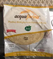 Piadina biologica con farina di farro
