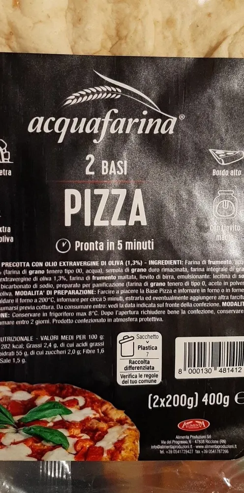2 basi pizza