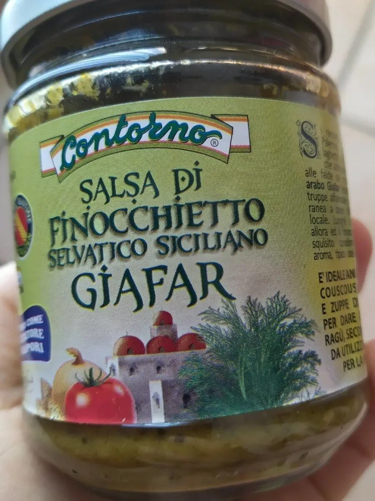 Salsa di finocchietto selvatico siciliano giafar