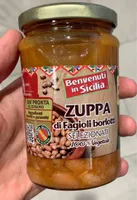 Zuppa di Fagioli Borlotti