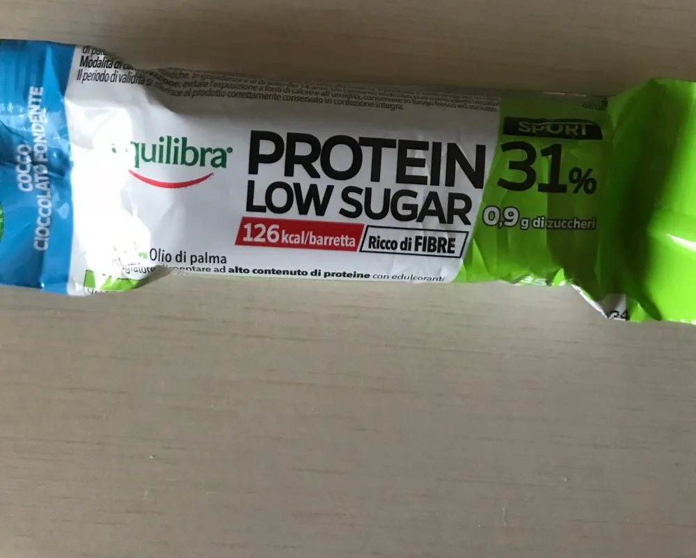 Protein Low Sugar Cocco e cioccolato fondente
