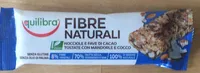 Barretta fibre naturali nocciole e fave di cacao