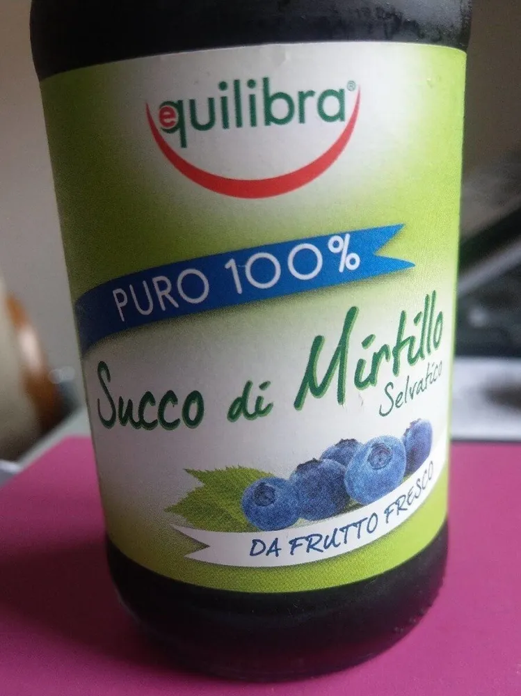 Succo di mirtillo
