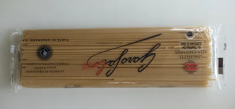 Spaghetti alla chitarra di Gragnano IGP