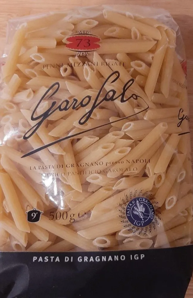 Penne mezzani rigati