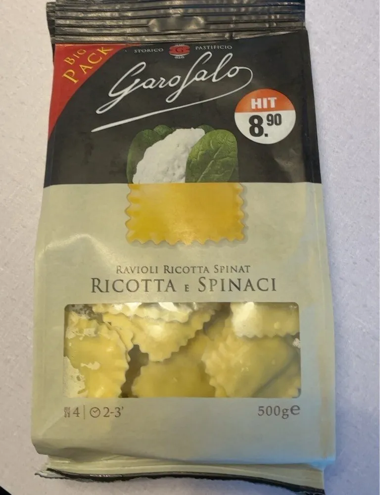 Ravioli Ricotta Spinat