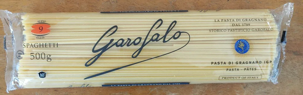 Pates Spaghetti n°9 Garofalo 500GV2
