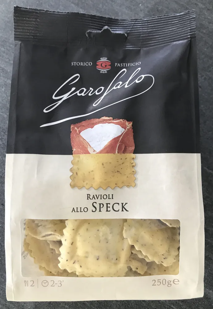 Ravioli allo speck
