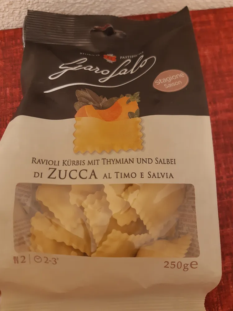 Raviolis Kürbus