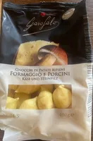 Gnocchi di patate ripieni formaggio e porcini