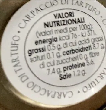 Carpaccio di tartufo