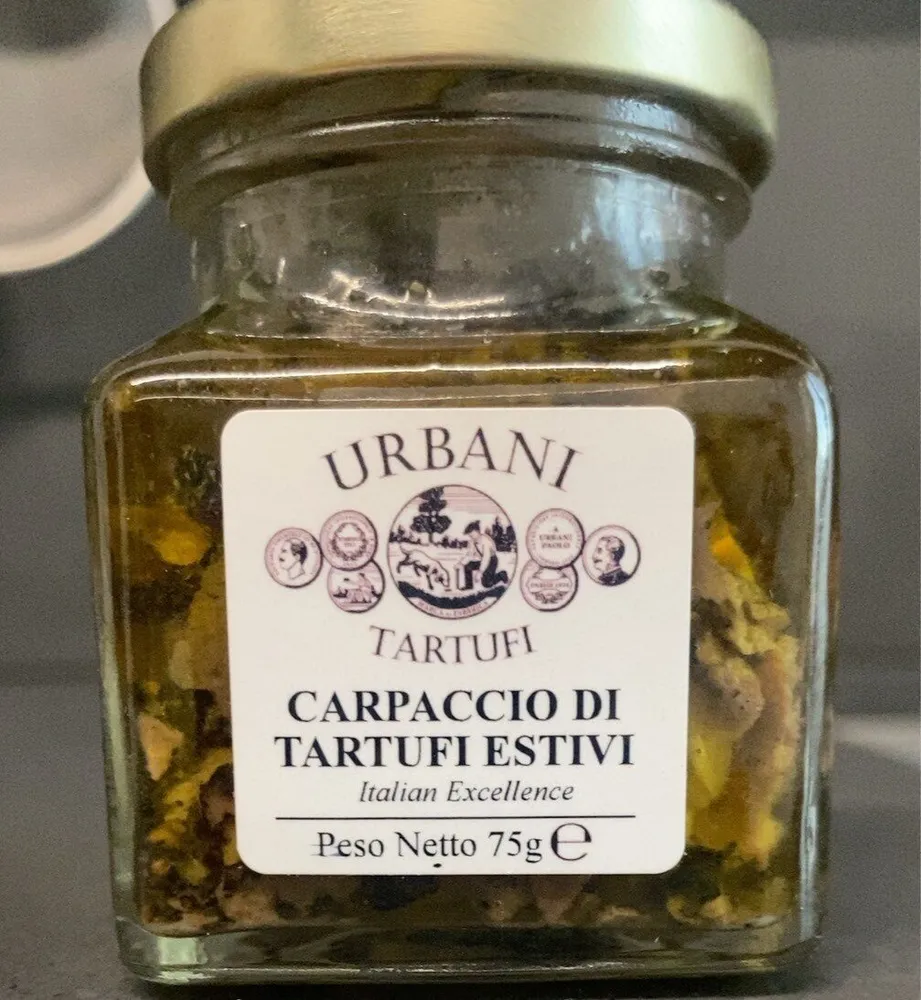 Carpaccio tartufi estivi